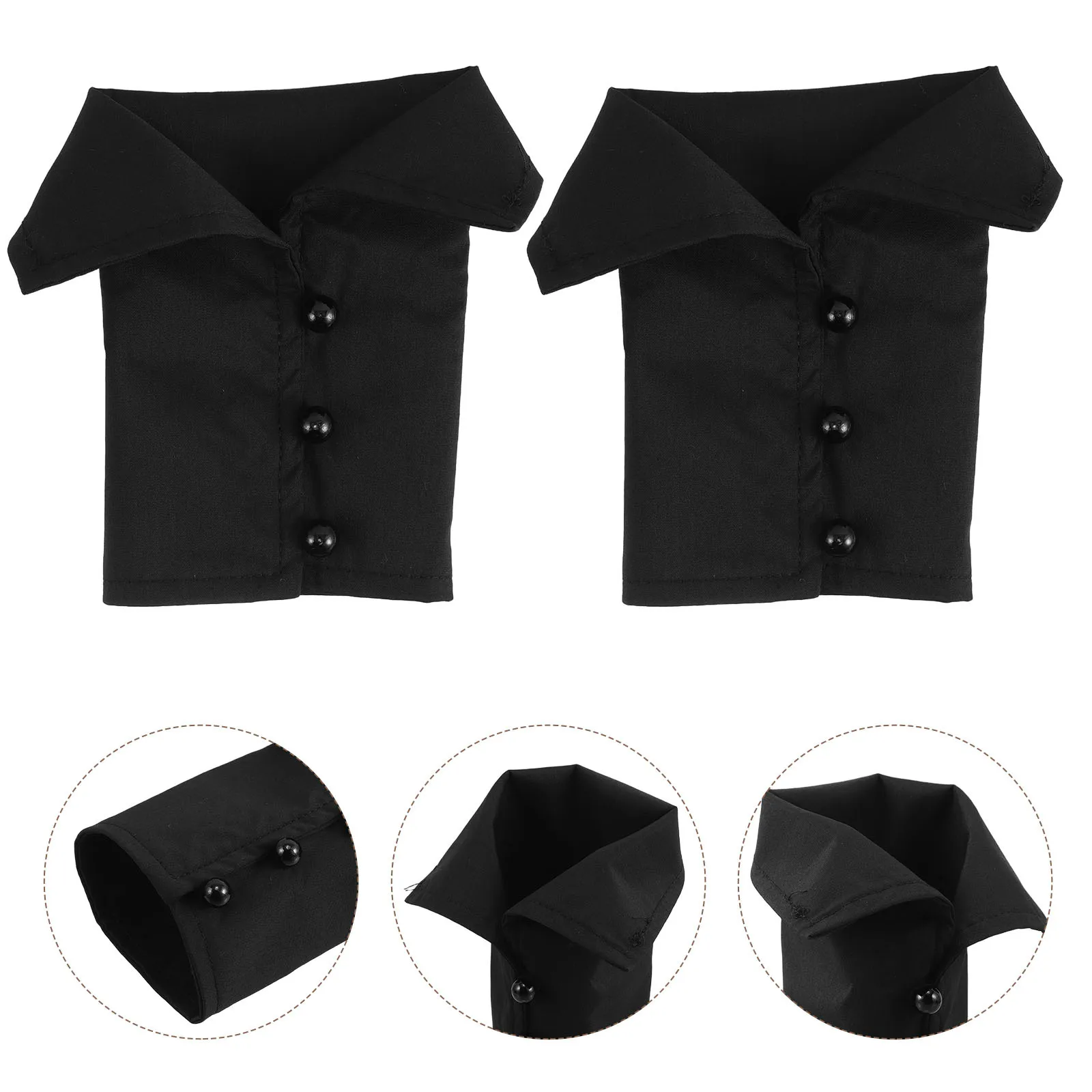 1Pair False Sleeves Wrist Cuffs Cotton Detachable Cuffs for Women Fashion Sleeve Accessories Breathable Comfortable for Suits
1Pair False Sleeves Wrist Cuffs Cotton Detachable Cuffs for Women Fashion Sleeve Accessories Breathable Comfortable for Suits