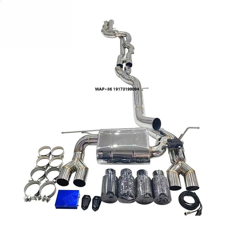 304 Stainless Steel High Polished Valvetronic Equal Length Exhaust Pipe System Fir for M3 M4 F80 F82 F8x
304 Stainless Steel High Polished Valvetronic Equal Length Exhaust Pipe System Fir for M3 M4 F80 F82 F8x