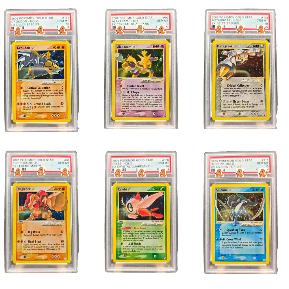 Diy 1 шт./компл. Pokemon Psa Groudon Alakazam английская версия самоконтроль коллекционная подпись торговая флэш-карта аниме мультфильм подарок
Diy 1 шт./компл. Pokemon Psa Groudon Alakazam английская версия самоконтроль коллекционная подпись торговая флэш-карта аниме мультфильм подарок