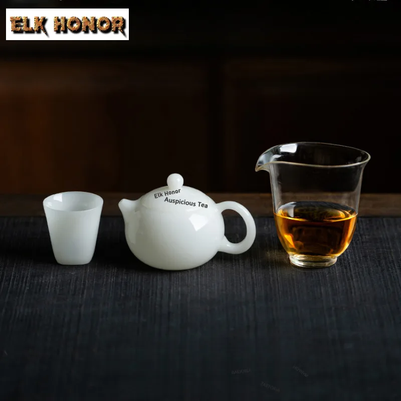 3pc/set Ice Species Jade Porcelain Tea Set Complete Set Xishi Pot Tea Ceremony Set Teapot And Tea Cup Chinese Tea Set Ornaments
3pc/set Ice Species Jade Porcelain Tea Set Complete Set Xishi Pot Tea Ceremony Set Teapot And Tea Cup Chinese Tea Set Ornaments