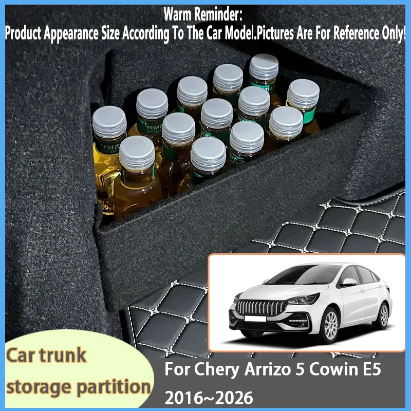 For Chery Arrizo 5 Cowin E5 2016~2026 2025 Car Organizer Trunk Side Partition Trunk Interior Storage Box Parts
For Chery Arrizo 5 Cowin E5 2016~2026 2025 Car Organizer Trunk Side Partition Trunk Interior Storage Box Parts