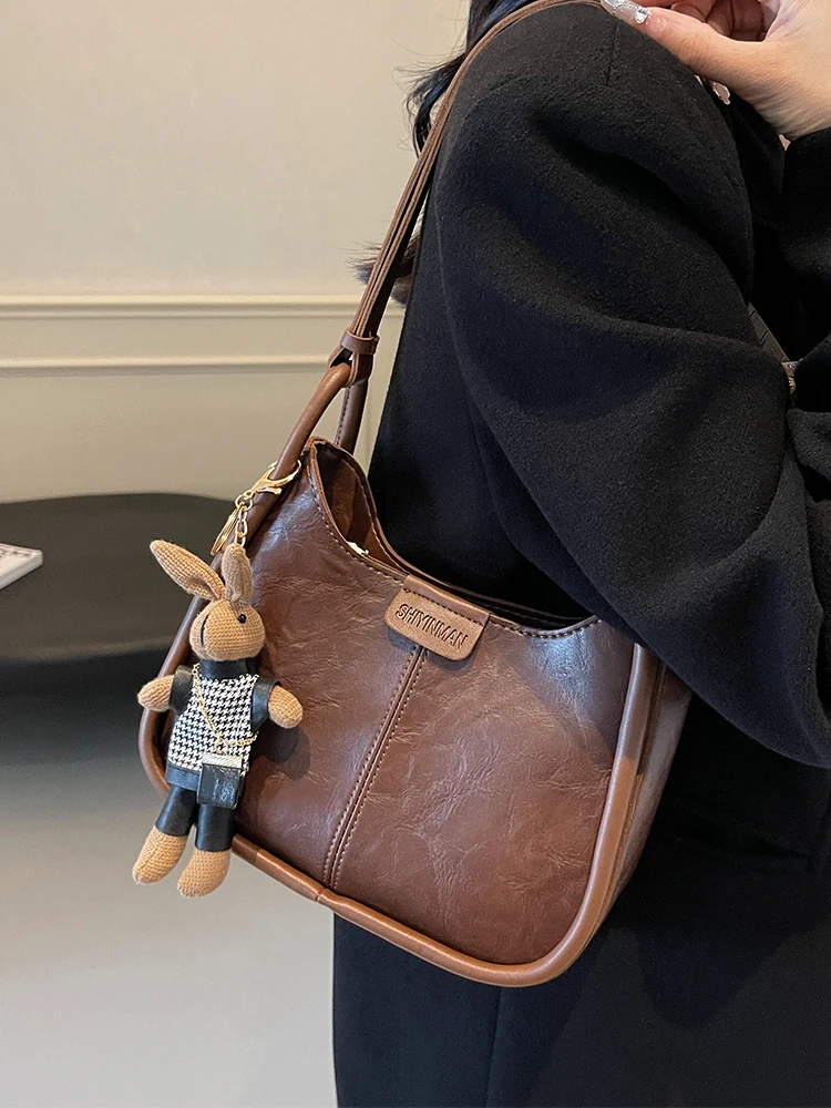 Повседневные сумки через плечо из искусственной кожи для женщин, женская роскошная дизайнерская сумка-тоут, женская большая вместительная дорожная сумка на плечо 
Повседневные сумки через плечо из искусственной кожи для женщин, женская роскошная дизайнерская сумка-тоут, женская большая вместительная дорожная сумка на плечо