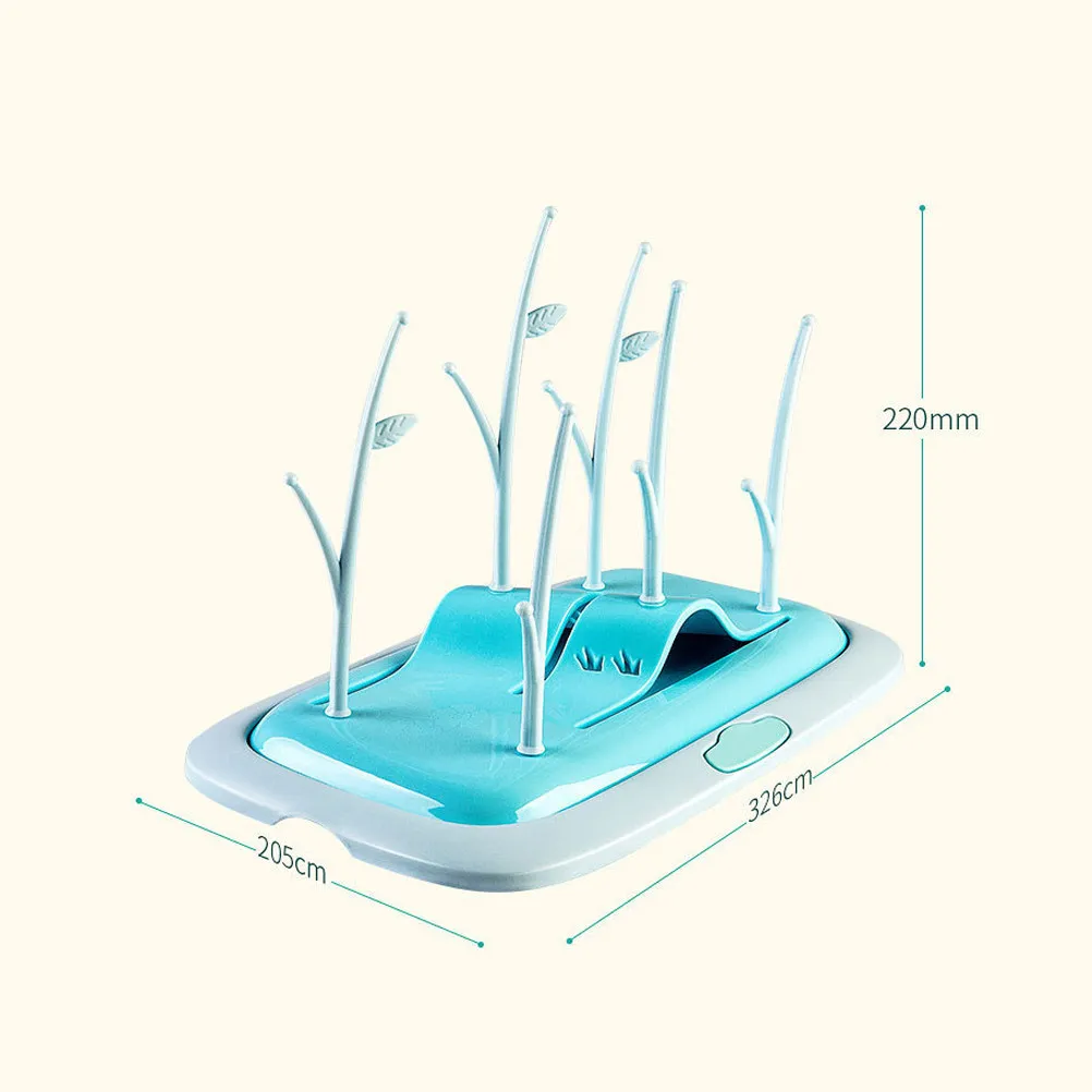 Сушилка для детских бутылочек большой вместимости из полипропилена, дизайн в виде ветки дерева, органайзер для бутылочек, сосок и пустышек
Сушилка для детских бутылочек большой вместимости из полипропилена, дизайн в виде ветки дерева, органайзер для бутылочек, сосок и пустышек