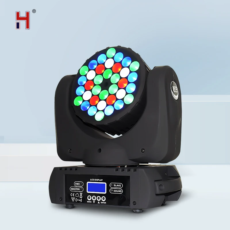 HongYi Moving Head Light Beam 36X3W Lyre RGBW Освещение для ночного клуба DMX-контроллер Powercon Звуковая активация Освещение сцены DJ
HongYi Moving Head Light Beam 36X3W Lyre RGBW Освещение для ночного клуба DMX-контроллер Powercon Звуковая активация Освещение сцены DJ