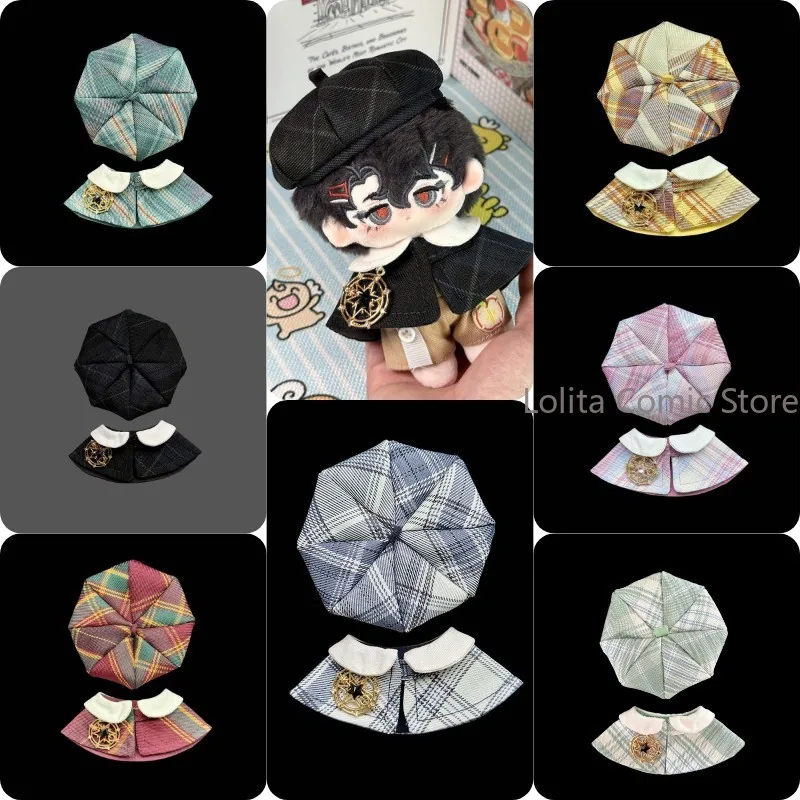 In Stock 10cm Body Clothes Magic Academy Cloak Plaid Hat Clothing Costume Suit Anime Game Cosplay Dress UP
In Stock 10cm Body Clothes Magic Academy Cloak Plaid Hat Clothing Costume Suit Anime Game Cosplay Dress UP