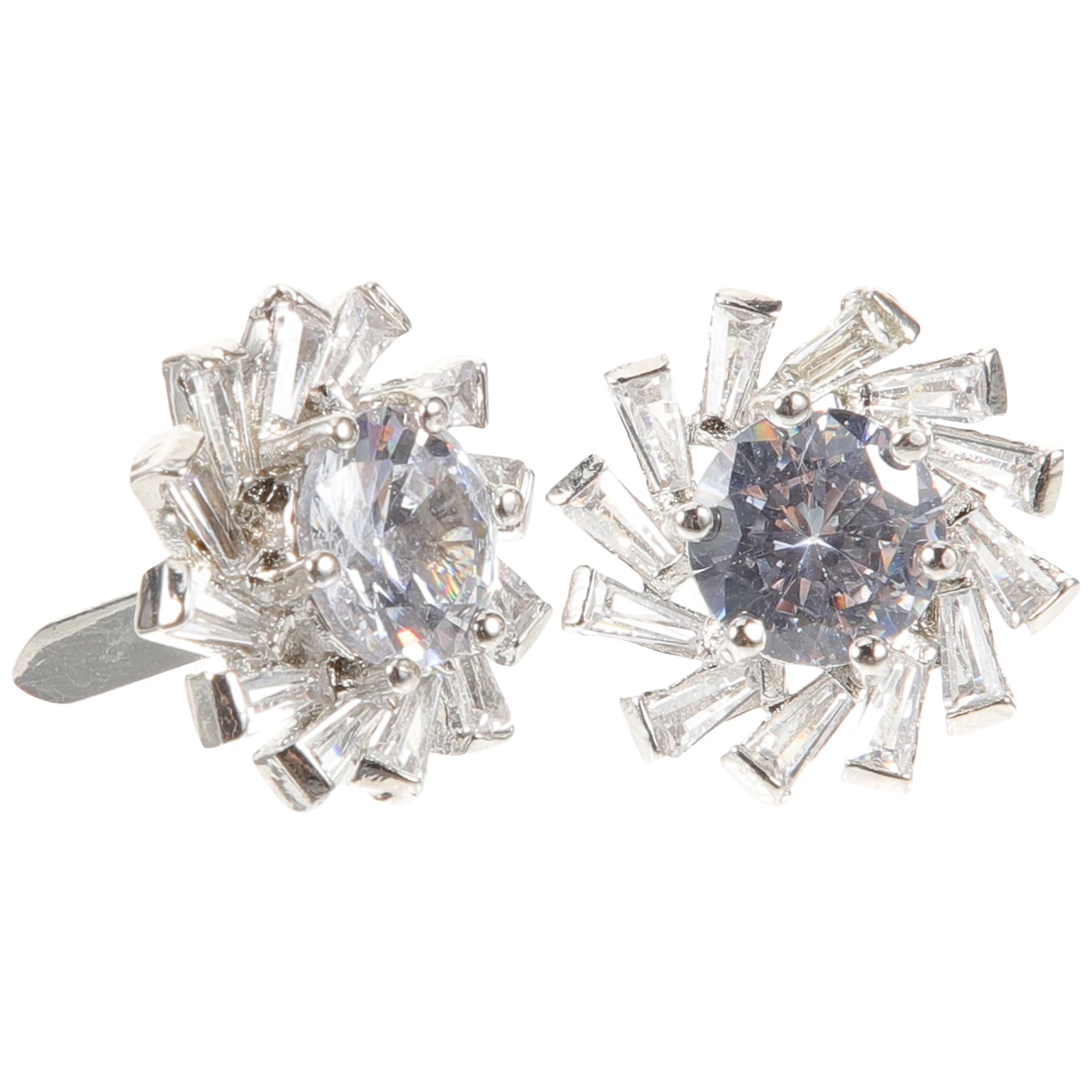 2 Pcs Crystal Zircon Rhinestone Decors Alloy Shiny Clips Buckles Glitter Ornaments DIY Supplies Sewing Materials Craft
2 Pcs Crystal Zircon Rhinestone Decors Alloy Shiny Clips Buckles Glitter Ornaments DIY Supplies Sewing Materials Craft