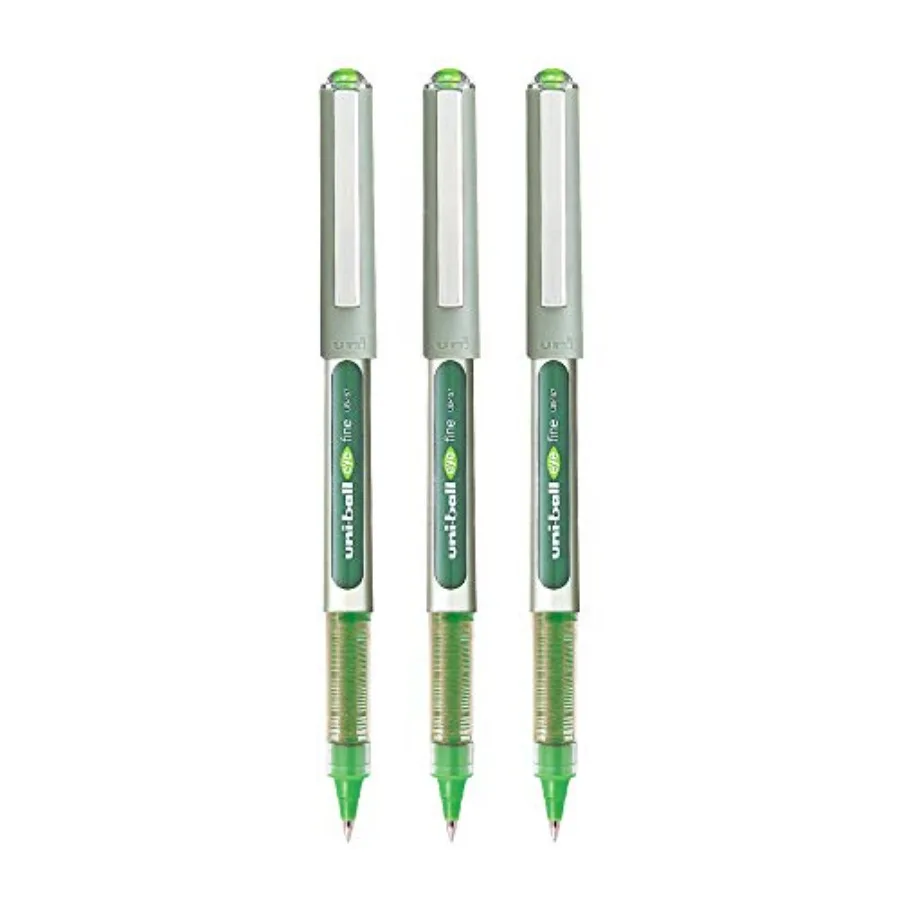Eye UB157 0.7mm Roller Ball Pen Light Green Ink, Pack of 3
Eye UB157 0.7mm Roller Ball Pen Light Green Ink, Pack of 3