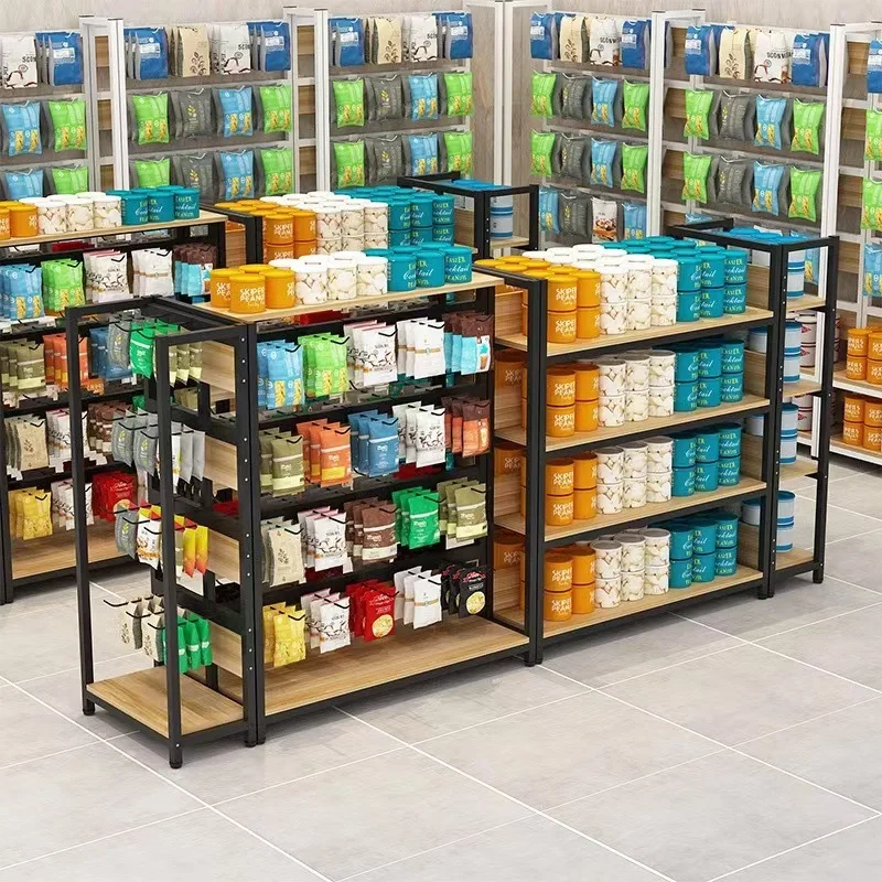 Supermarket shelves Convenience store display Single-sided double-sided multi-layer snacks Maternal and infant pharmacie
Supermarket shelves Convenience store display Single-sided double-sided multi-layer snacks Maternal and infant pharmacie