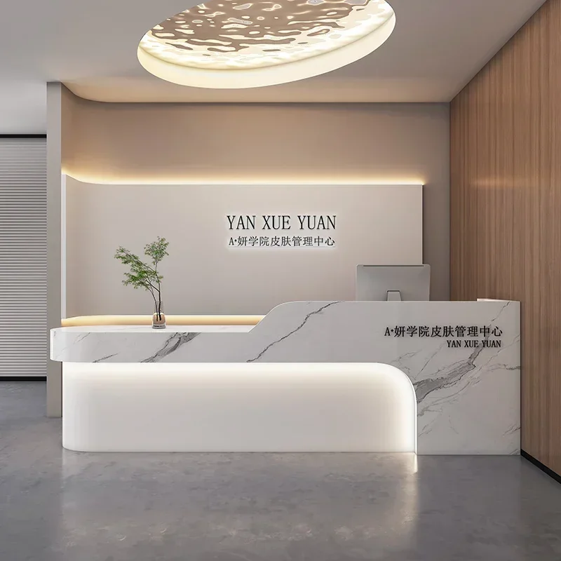 B Simple modern beauty salon checkout page training institution company, reception desk, clothing store cashier counter
B Simple modern beauty salon checkout page training institution company, reception desk, clothing store cashier counter