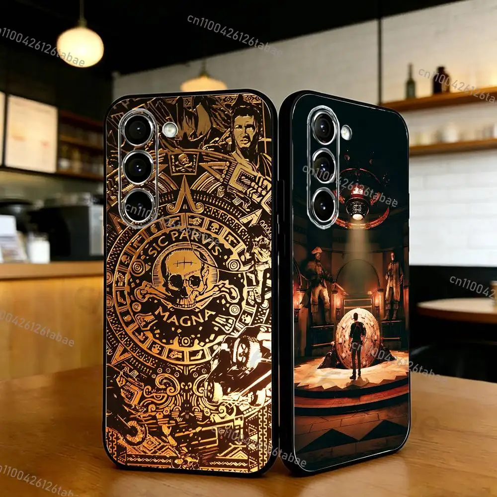 Sic Parvis Magna Uncharted Phone Case For Samsung S20,21,22,23,24,25,26 Ultra,Plus,Lite Black Soft Cover
Sic Parvis Magna Uncharted Phone Case For Samsung S20,21,22,23,24,25,26 Ultra,Plus,Lite Black Soft Cover
