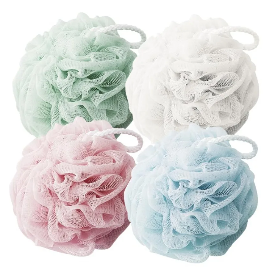 Bath Shower Loofah Sponge Mesh Poufs Body Scrubber Back Wash Exfoliator Bathing Puff Men Women 4 Pack
Bath Shower Loofah Sponge Mesh Poufs Body Scrubber Back Wash Exfoliator Bathing Puff Men Women 4 Pack