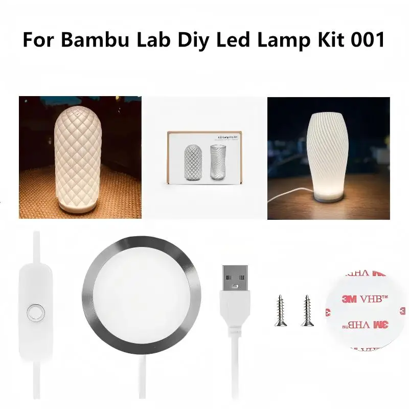 Для Bambu Lab светодиодный светильник комплект 3D Diy подарочный светильник комплект светодиодных фонарей фурнитура DIY модель теплый белый свет без корпуса лампы 001
Для Bambu Lab светодиодный светильник комплект 3D Diy подарочный светильник комплект светодиодных фонарей фурнитура DIY модель теплый белый свет без корпуса лампы 001