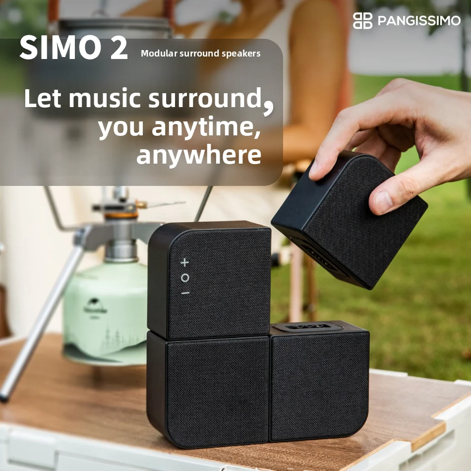 Pangissimo SIMO 2 1/4 Surround Sound Outdoor Speaker Wireless Bluetooth Portable Module Speaker
Pangissimo SIMO 2 1/4 Surround Sound Outdoor Speaker Wireless Bluetooth Portable Module Speaker
