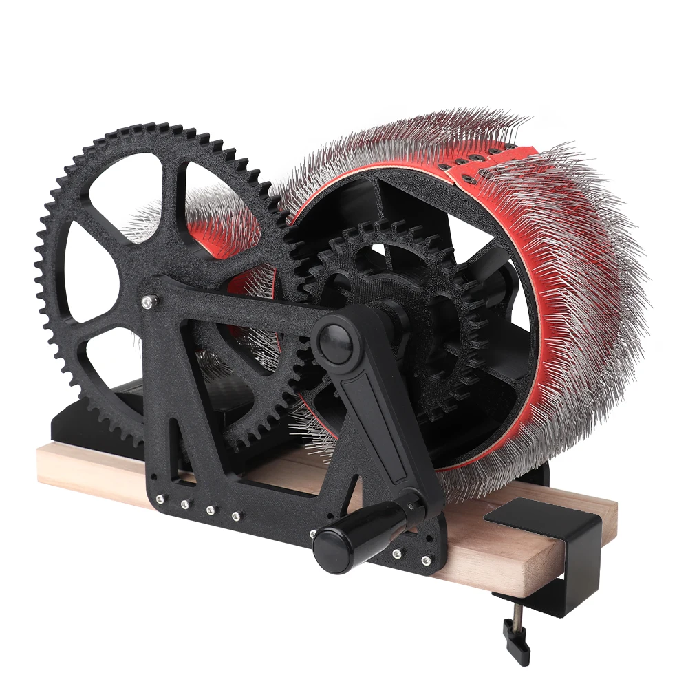 Hand Crank Wool Colour Mixer Carding Machine for Spinning Wheel Felt DIY Craft
Hand Crank Wool Colour Mixer Carding Machine for Spinning Wheel Felt DIY Craft