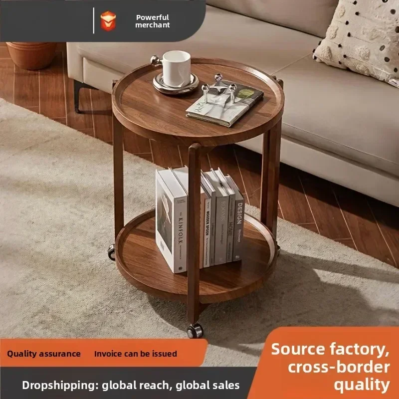 Modern Movable trolley side table Living room coffee table Movable coffee table sturdy and durable
Modern Movable trolley side table Living room coffee table Movable coffee table sturdy and durable