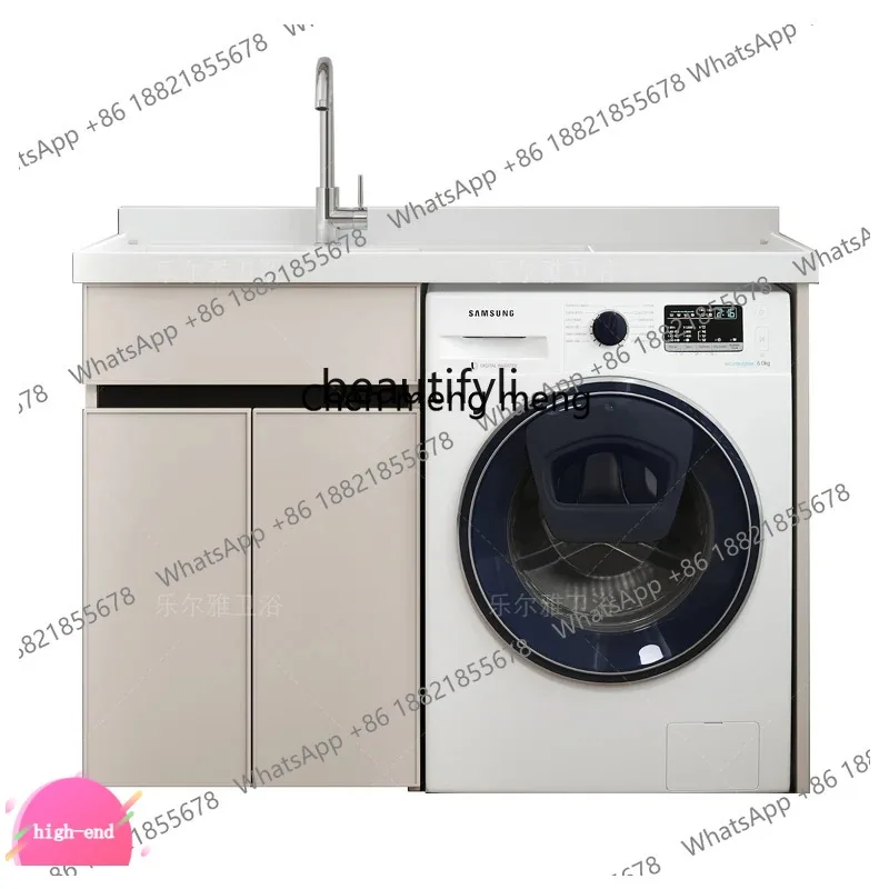 ss26 plus-Sized Basin Pool Alumimum Washing Machine Cabinet Balcony Combination Partner Washing Machine Sink Pool Wash Wardrobe
ss26 plus-Sized Basin Pool Alumimum Washing Machine Cabinet Balcony Combination Partner Washing Machine Sink Pool Wash Wardrobe