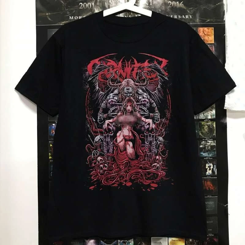 Carnifex Executioner Band Периферийные футболки с короткими рукавами, европейские и американские металлические рок-мужские и женские из чистого хлопка, темные
Carnifex Executioner Band Периферийные футболки с короткими рукавами, европейские и американские металлические рок-мужские и женские из чистого хлопка, темные