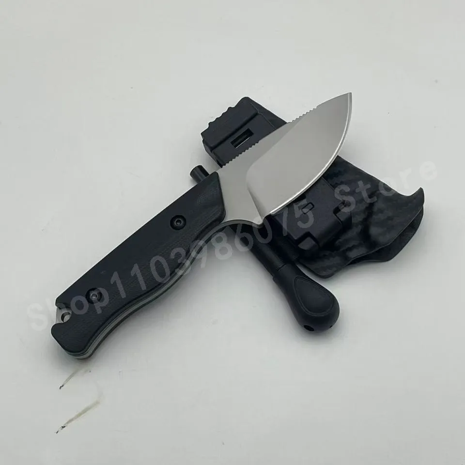 BM 15017 Durable Fixed Blade Knife - 8Cr13Mov Blade G10 Handle Outdoor High-Strength Multi-Purpose Camping Knife Men's Gifts
BM 15017 Durable Fixed Blade Knife - 8Cr13Mov Blade G10 Handle Outdoor High-Strength Multi-Purpose Camping Knife Men's Gifts