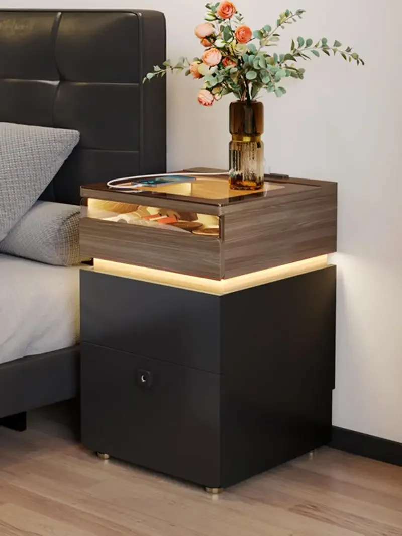 B6 Bedside Table Simple Modern Household Locker Bedside Shelf Rechargeable Storage Cabinet
B6 Bedside Table Simple Modern Household Locker Bedside Shelf Rechargeable Storage Cabinet