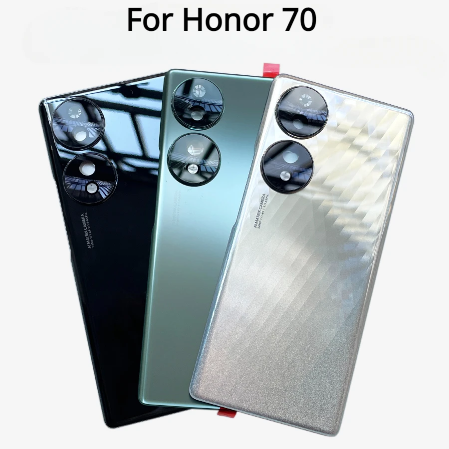 Задняя Дверь корпуса аккумуляторного отсека для Honor 70, задняя крышка, объектив камеры корпуса, клейкие запасные части для смартфона, новые
Задняя Дверь корпуса аккумуляторного отсека для Honor 70, задняя крышка, объектив камеры корпуса, клейкие запасные части для смартфона, новые