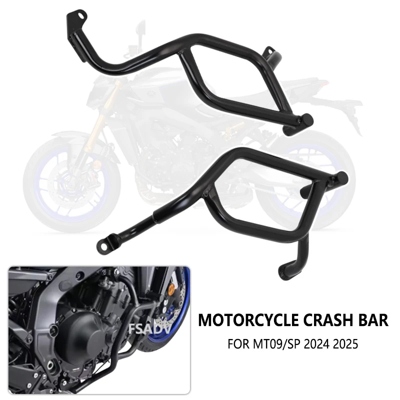 For YAMAHA MT09 MT 09 SP 2024 2025 Motorcycle Engine Guard Crash Bar MT-09 Bumper Fairing Protector Bars Accessories
For YAMAHA MT09 MT 09 SP 2024 2025 Motorcycle Engine Guard Crash Bar MT-09 Bumper Fairing Protector Bars Accessories