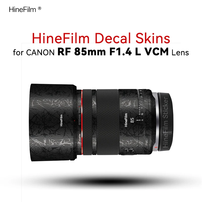 Customized Skin for Canon RF85 F1.4L Lens Cover Sticker 85 1.4 Decal Skin for Canon RF 85mm f/1.4L VCM Protector Wrap Sticker
Customized Skin for Canon RF85 F1.4L Lens Cover Sticker 85 1.4 Decal Skin for Canon RF 85mm f/1.4L VCM Protector Wrap Sticker