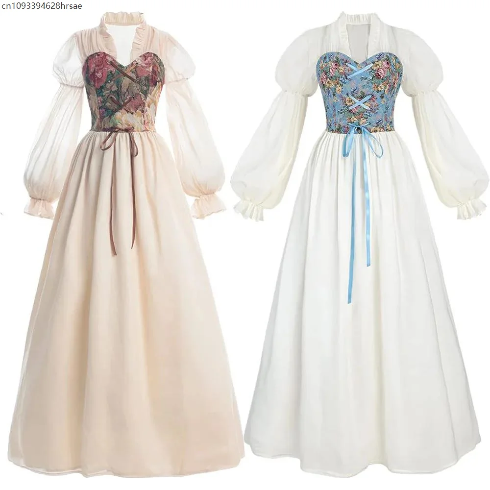 Enchanting Gothic Vintage Dress Gothic Medieval Dress Prom Party for Women: Long Sleeve Sweetheart Design for Grand Occasions
Enchanting Gothic Vintage Dress Gothic Medieval Dress Prom Party for Women: Long Sleeve Sweetheart Design for Grand Occasions