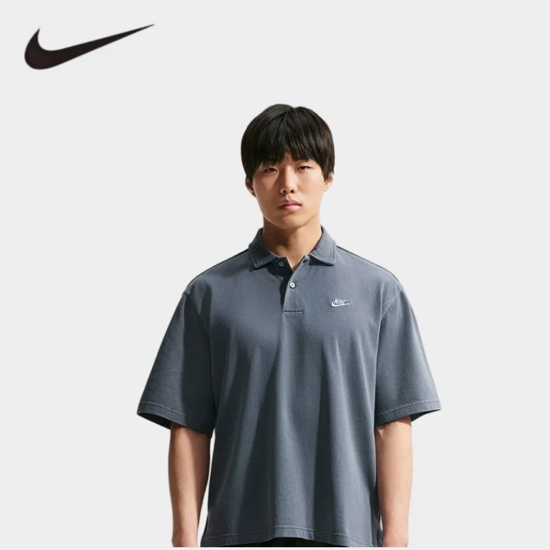 NIKE Summer New Style Men's Golf Sport Knitted Collar T-shirt POLO Short Sleeve IF0732-451
NIKE Summer New Style Men's Golf Sport Knitted Collar T-shirt POLO Short Sleeve IF0732-451