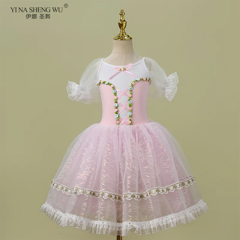 Длинная балетная юбка Жизель с блестками для девочек, фиолетовое детское платье балерины для выступлений, костюм принцессы, детская одежда
Длинная балетная юбка Жизель с блестками для девочек, фиолетовое детское платье балерины для выступлений, костюм принцессы, детская одежда