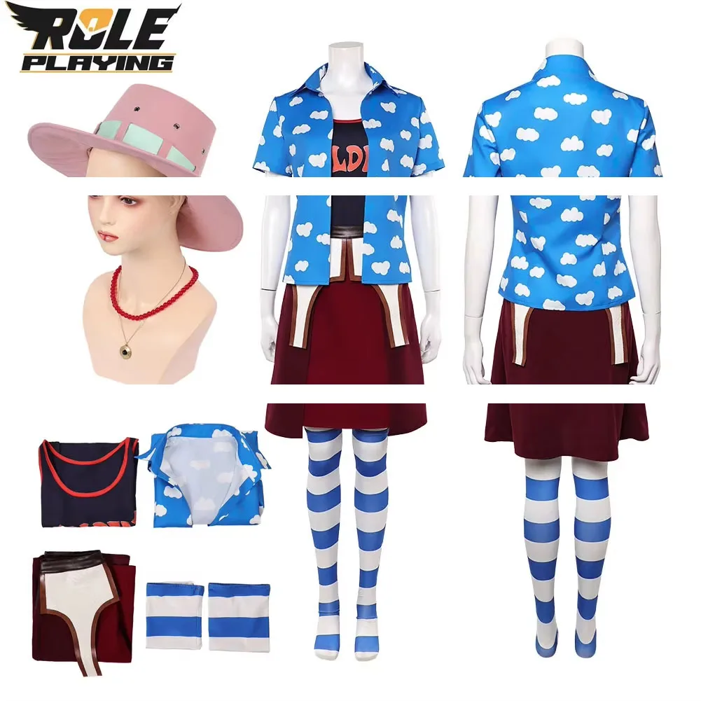 Miss Goldenweek Cosplay Costume Coat Skirt Hat Stockings Women Fantasy Roleplay Clothing Outfit Halloween Carnival Party Suit
Miss Goldenweek Cosplay Costume Coat Skirt Hat Stockings Women Fantasy Roleplay Clothing Outfit Halloween Carnival Party Suit
