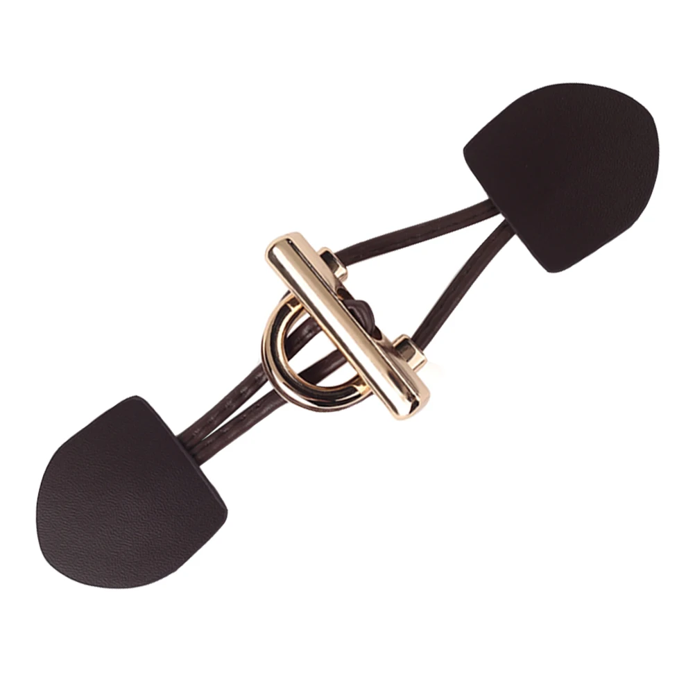 Cow Horn Toggle Buttons Black 1 Pair Beautiful Design Coat Closure Buckles Versatile Matching Sewing Decoration Easy Replacement
Cow Horn Toggle Buttons Black 1 Pair Beautiful Design Coat Closure Buckles Versatile Matching Sewing Decoration Easy Replacement