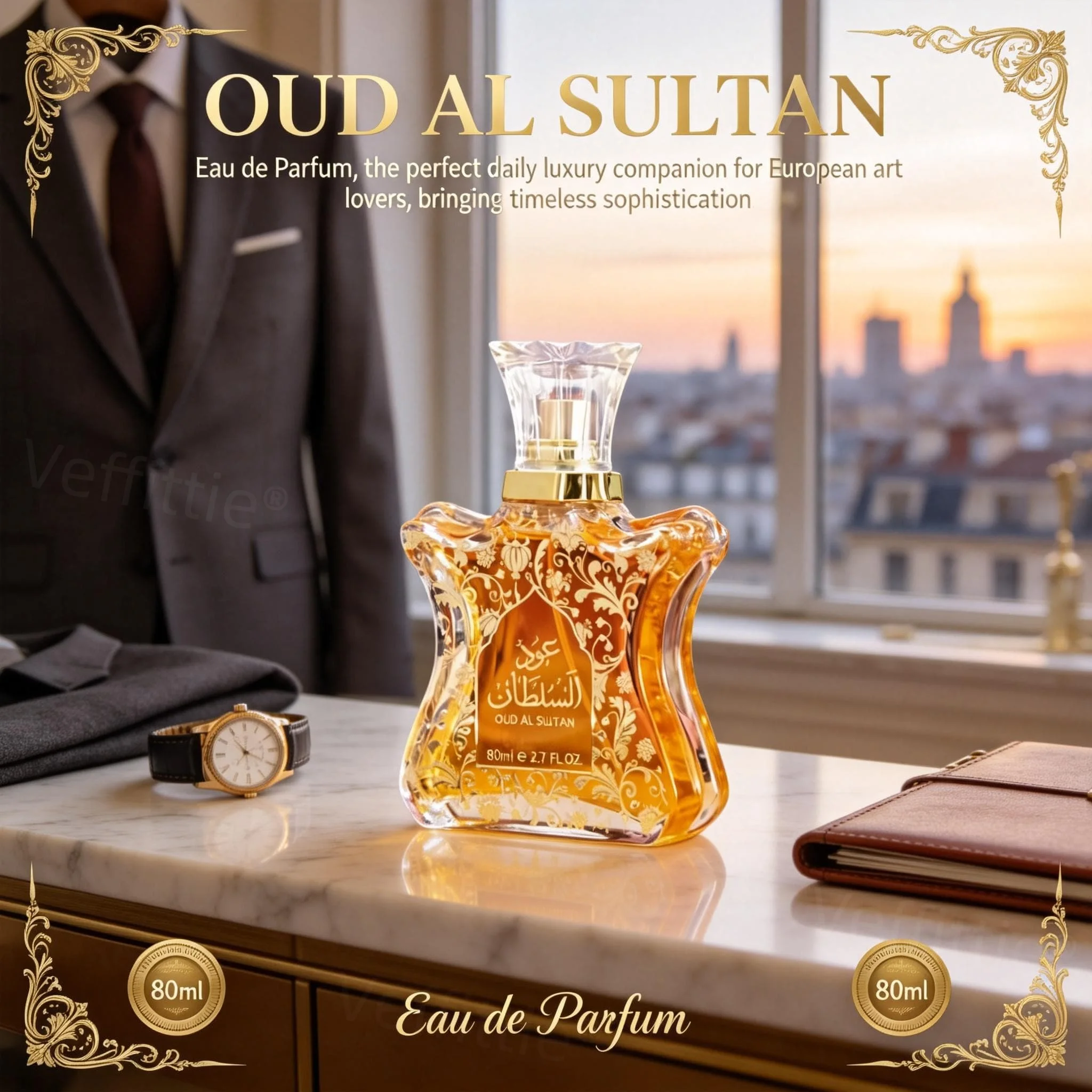 Luxe Oriental Oud Sparkle Eau De Parfum, Long Lasting Opulent Aroma, Formal Banquet Wear, Rich Tone for High-End Evening Events
Luxe Oriental Oud Sparkle Eau De Parfum, Long Lasting Opulent Aroma, Formal Banquet Wear, Rich Tone for High-End Evening Events