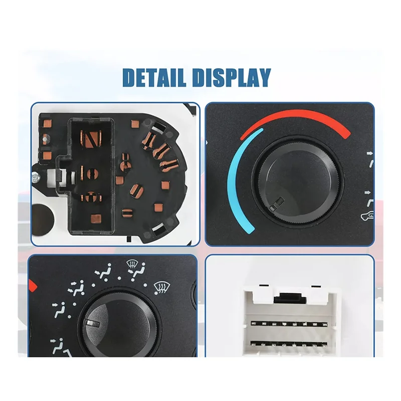 AT92-Air Conditioner Heater Climate Control Modules Temperature Control Unit P55056569AC For Dodge Ram 1500 2500 3500 06-08
AT92-Air Conditioner Heater Climate Control Modules Temperature Control Unit P55056569AC For Dodge Ram 1500 2500 3500 06-08