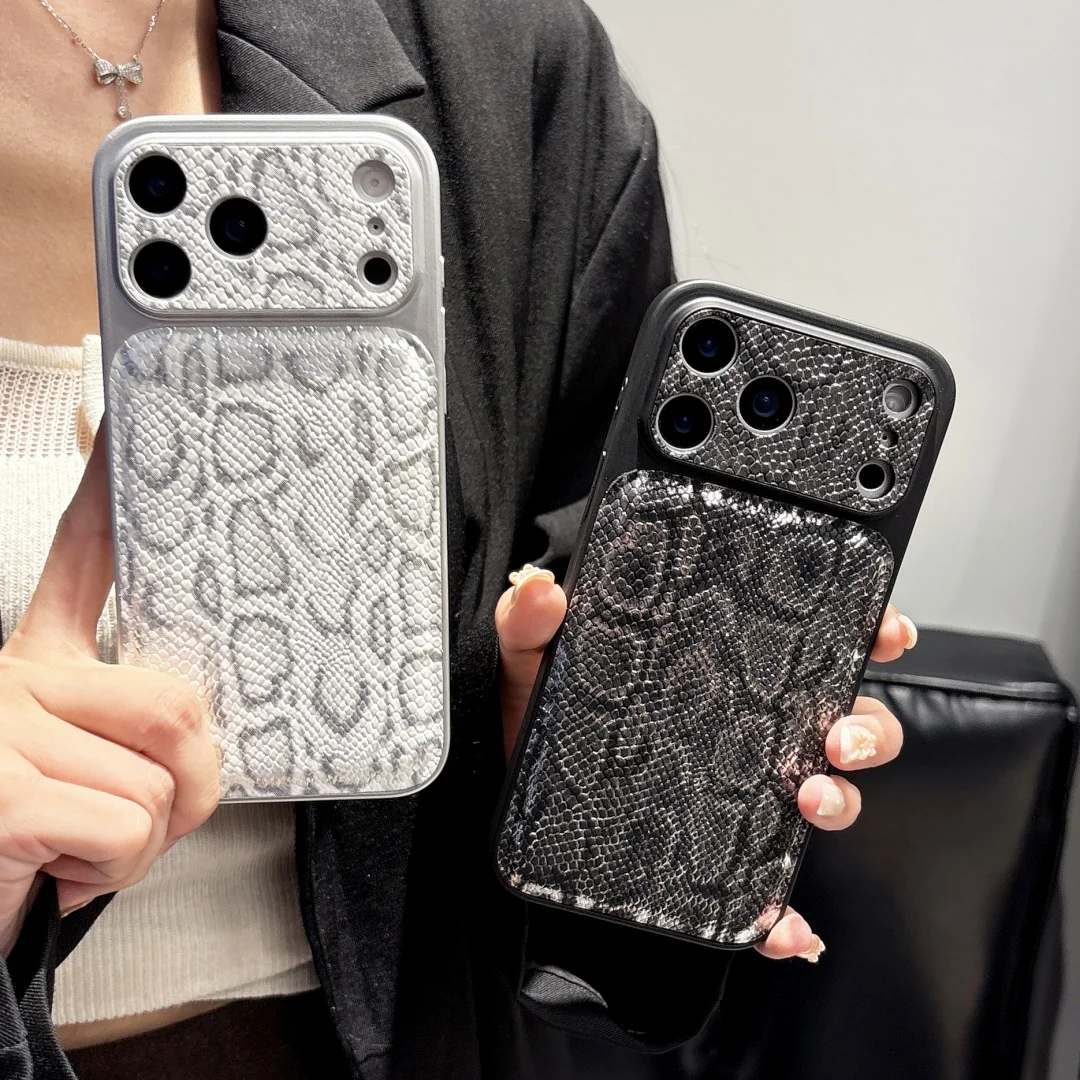 Black Snake skin textured pattern Phone Case for iPhone 17 16 15 14 13 Pro Max 14 Pro 15 Pro leather Shockproof Silicone Cover
Black Snake skin textured pattern Phone Case for iPhone 17 16 15 14 13 Pro Max 14 Pro 15 Pro leather Shockproof Silicone Cover