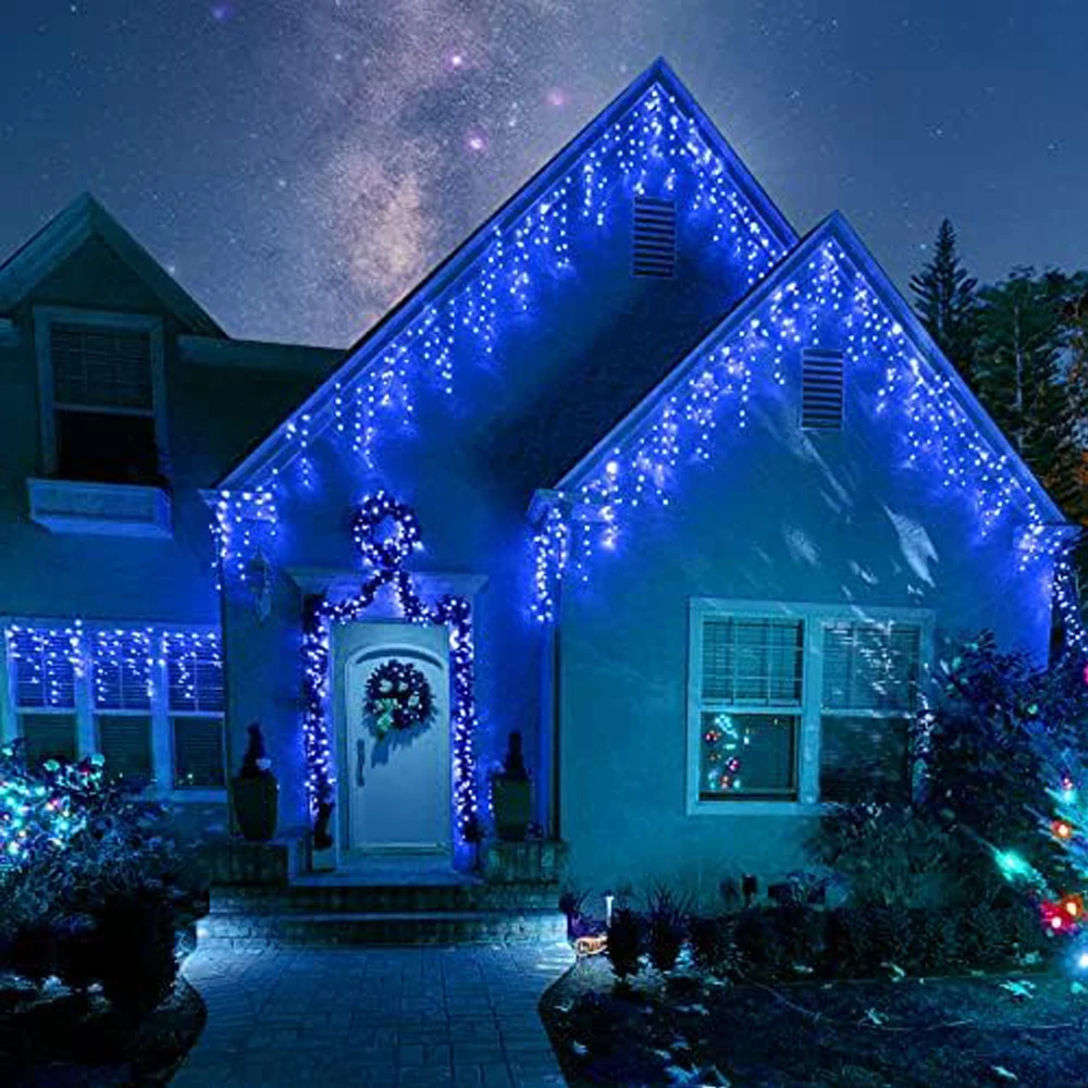 6.5M 200LED Outdoor Waterproof Christmas Ice Light,8 Modes Decor String Lights Timer Memory for House Party Wedding Camping Dec
6.5M 200LED Outdoor Waterproof Christmas Ice Light,8 Modes Decor String Lights Timer Memory for House Party Wedding Camping Dec