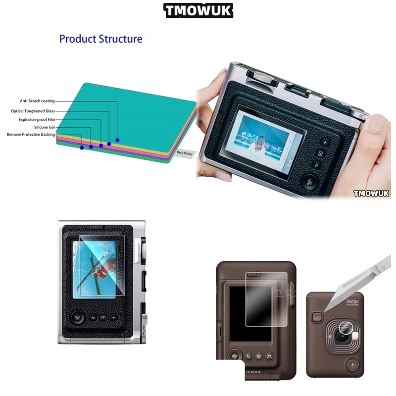 For Fujifilm Instax Mini LiPlay Camera Accessory Tempered Glass LCD Screen Film Cover Protection
For Fujifilm Instax Mini LiPlay Camera Accessory Tempered Glass LCD Screen Film Cover Protection