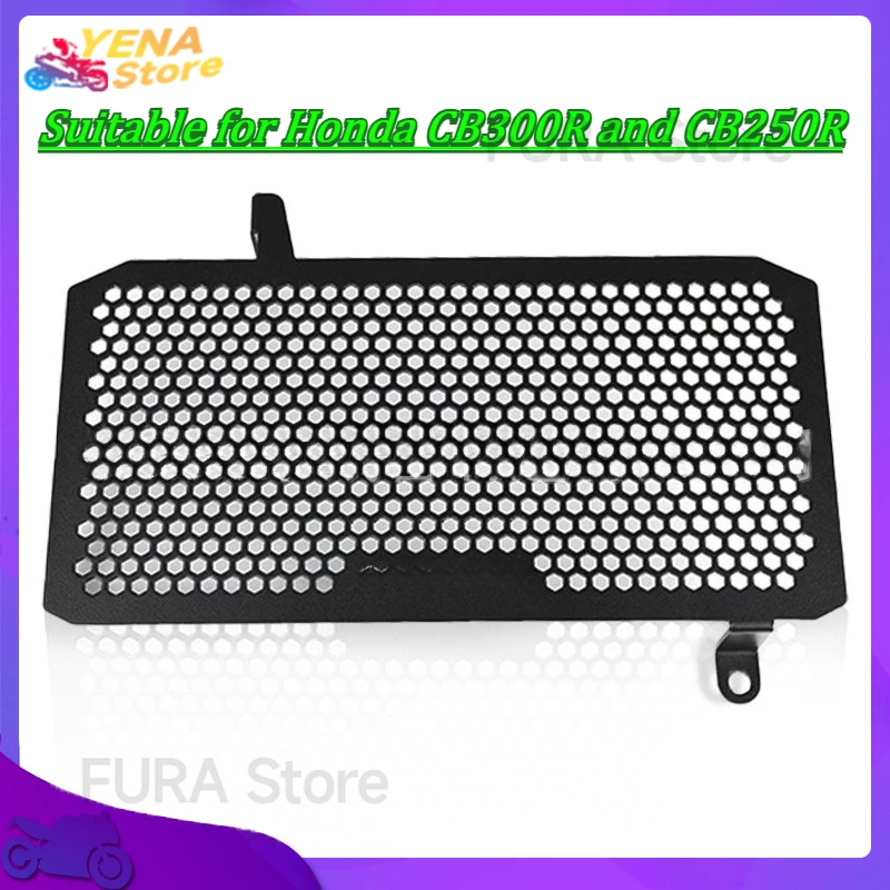Motorcycle radiator guard grille cover protector water tank guard cover accessory suitable for Honda CB300R and CB250R
Motorcycle radiator guard grille cover protector water tank guard cover accessory suitable for Honda CB300R and CB250R