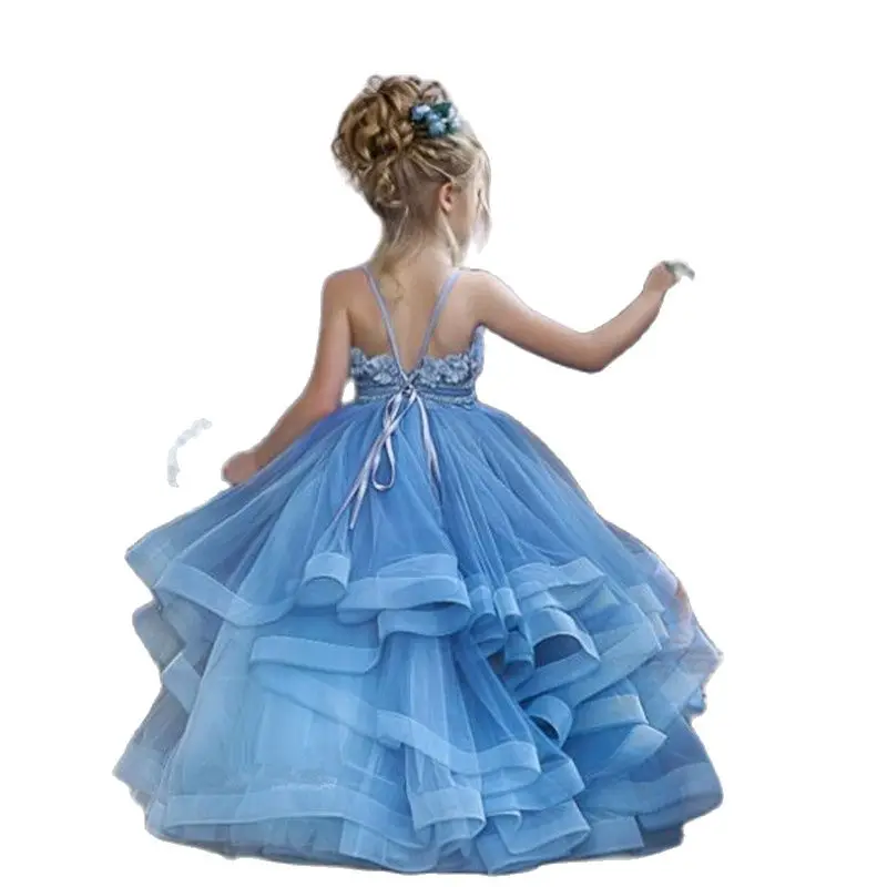 Gown Tulle Flower Girls Dresses Elastic Band Back Adjustable Communion Dresses Vestidos Primera
Gown Tulle Flower Girls Dresses Elastic Band Back Adjustable Communion Dresses Vestidos Primera