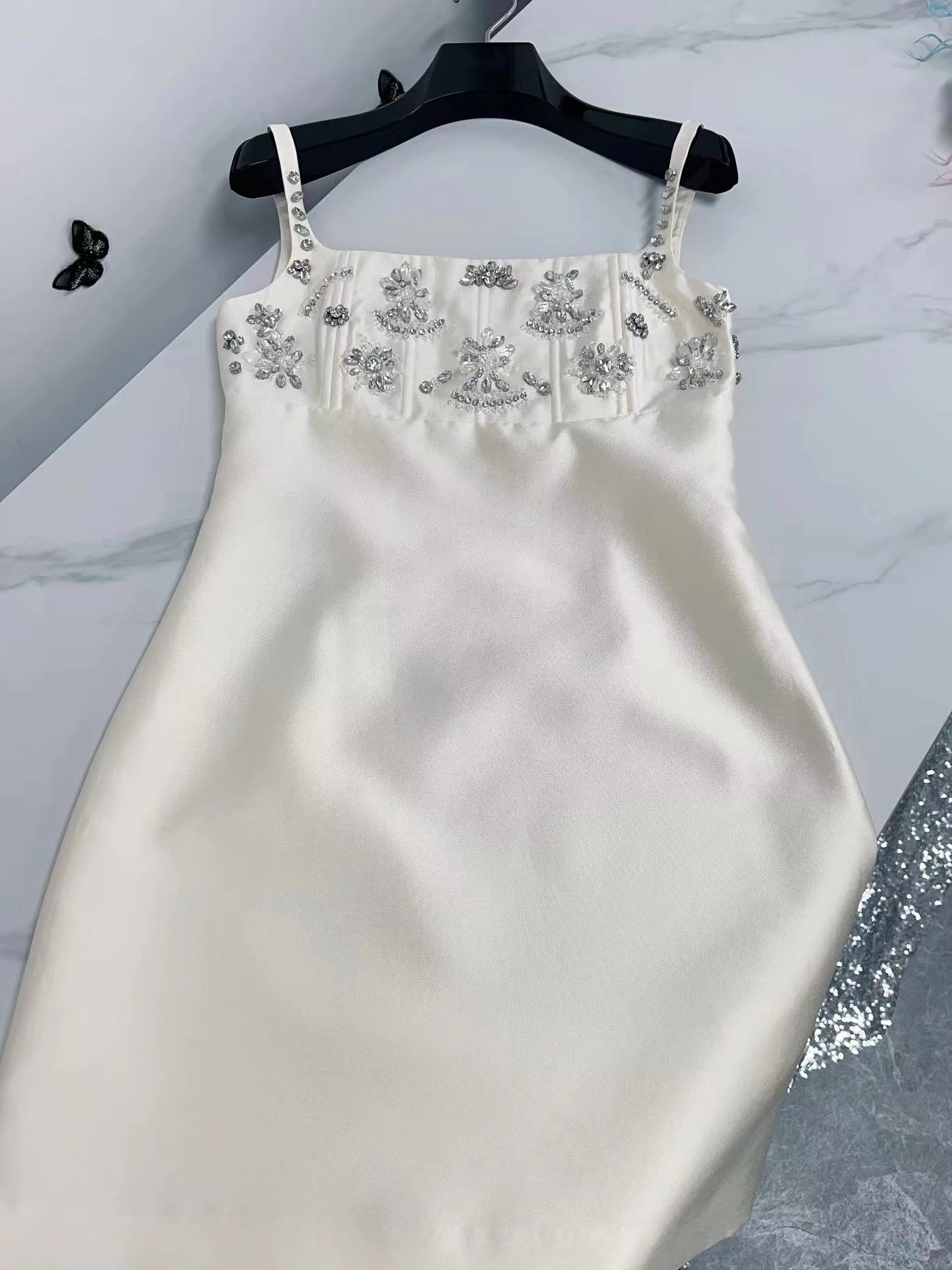 Summer New Sexy Sparkling Diamond High-Defn Evening Dr Women's Strapl Acetate Ball Gown Dr Faionable Ele
Summer New Sexy Sparkling Diamond High-Defn Evening Dr Women's Strapl Acetate Ball Gown Dr Faionable Ele