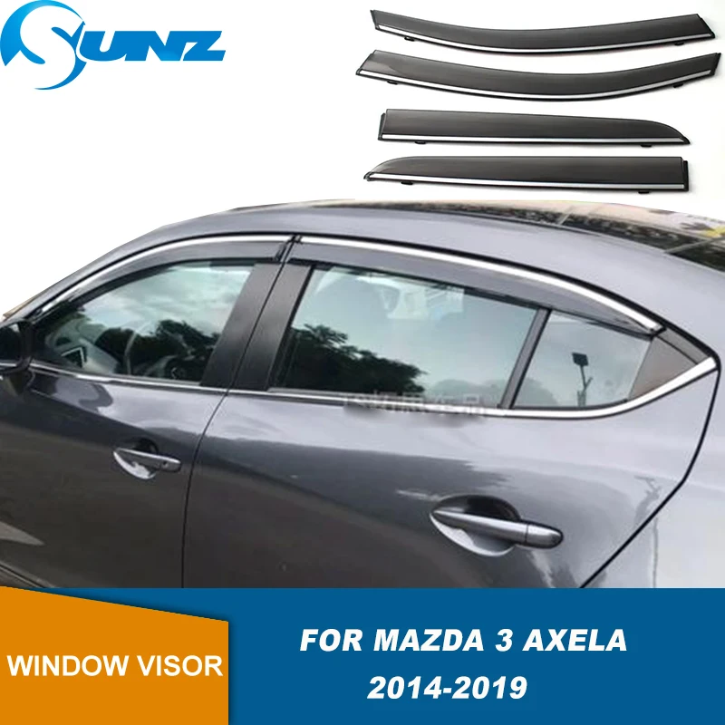 Car Window Deflector For Mazda 3 Axela 2014 2015 2016 2017 2018 2019 Window Visor Sun Rain Deflector Guard Awnings Shelters
Car Window Deflector For Mazda 3 Axela 2014 2015 2016 2017 2018 2019 Window Visor Sun Rain Deflector Guard Awnings Shelters