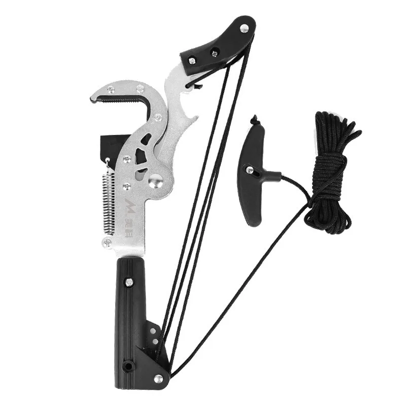 Телескопическая пила для обрезки деревьев, 1 шт., инструмент для высотной обрезки веток деревьев для садовых работ
Телескопическая пила для обрезки деревьев, 1 шт., инструмент для высотной обрезки веток деревьев для садовых работ