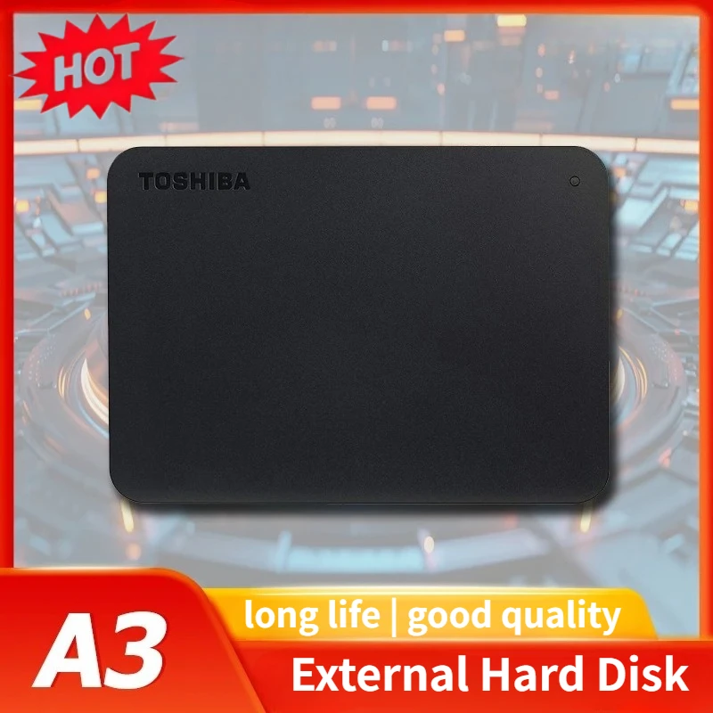 For Toshiba A3 Canvio Basics Portable HDD USB3.0 High Speed External Hard Disk 500GB 1TB 2TB Black Hot Sale
For Toshiba A3 Canvio Basics Portable HDD USB3.0 High Speed External Hard Disk 500GB 1TB 2TB Black Hot Sale