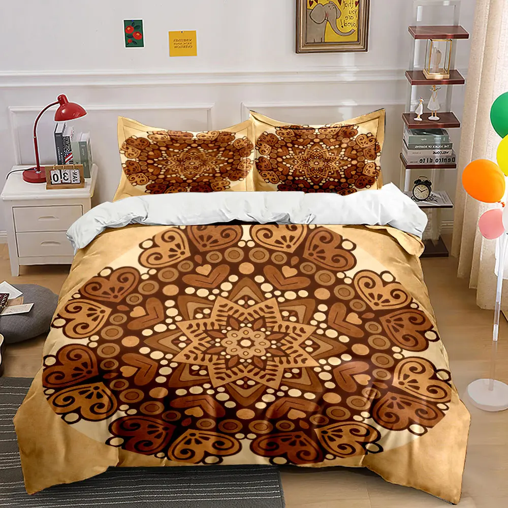 Bohemian Pattern Three-Piece Set Soft Comfortable Duvet Cover Bedding Set Included 1*Duvet Cover & 2*Pillowcases, gift
Bohemian Pattern Three-Piece Set Soft Comfortable Duvet Cover Bedding Set Included 1*Duvet Cover & 2*Pillowcases, gift