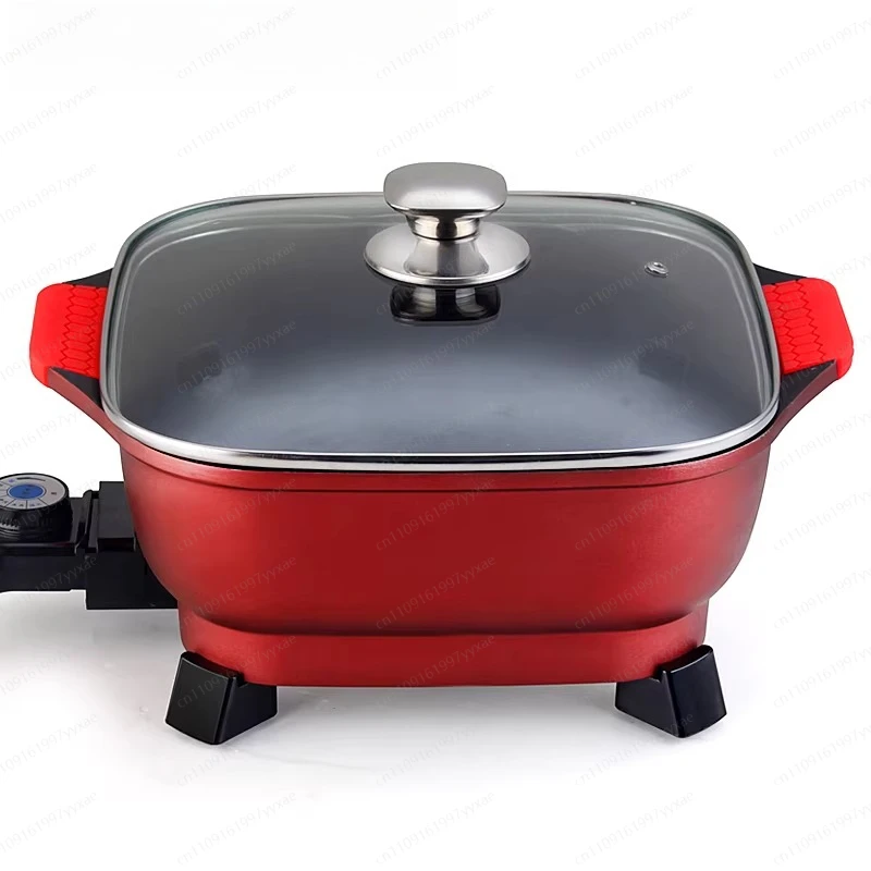 Multifunctional student pot Small household electric heating pot Square wok Electric hot pot
Multifunctional student pot Small household electric heating pot Square wok Electric hot pot