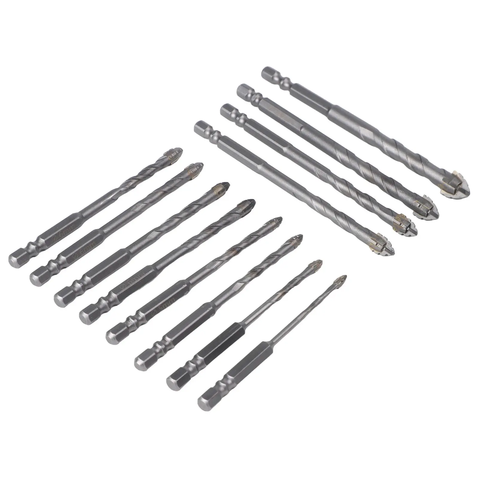 Carbide Drill Bit Set 4 Flute Drill Bit Professional Use DIY Projects Silver Yellow optional Efficient Drilling Process
Carbide Drill Bit Set 4 Flute Drill Bit Professional Use DIY Projects Silver Yellow optional Efficient Drilling Process