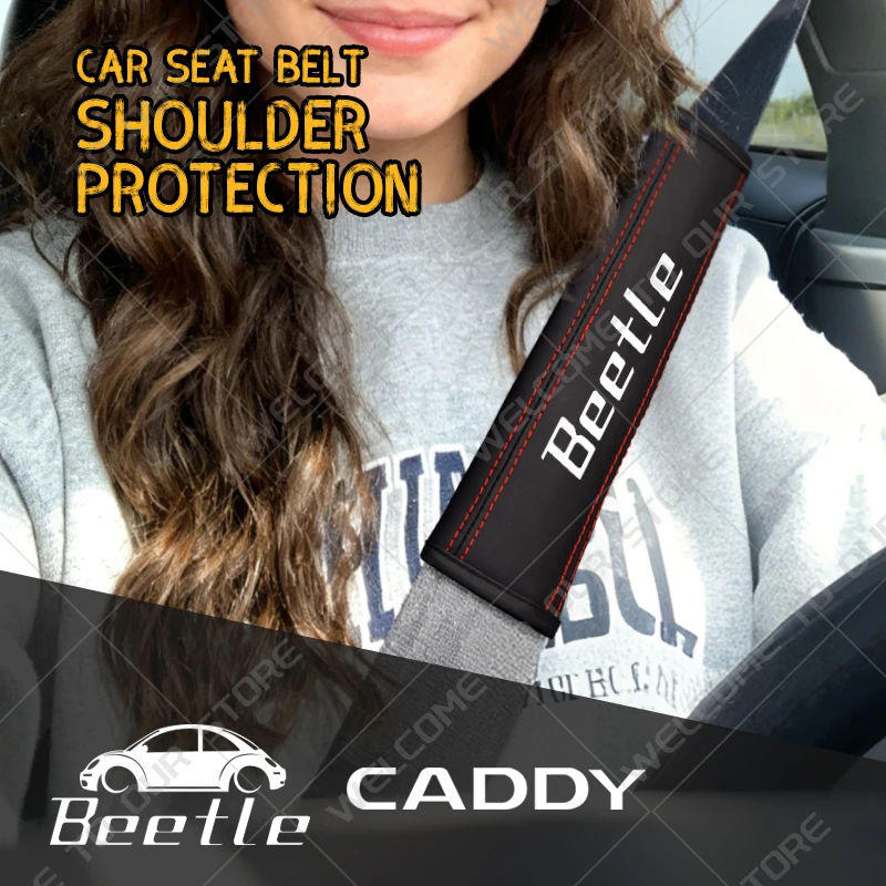 2Pcs For Caddy Beetle Cartoon Emblem Logo TDI TSI GTD Leather Car Safety Belt Shoulder Cover Pads Interior Decoration
2Pcs For Caddy Beetle Cartoon Emblem Logo TDI TSI GTD Leather Car Safety Belt Shoulder Cover Pads Interior Decoration