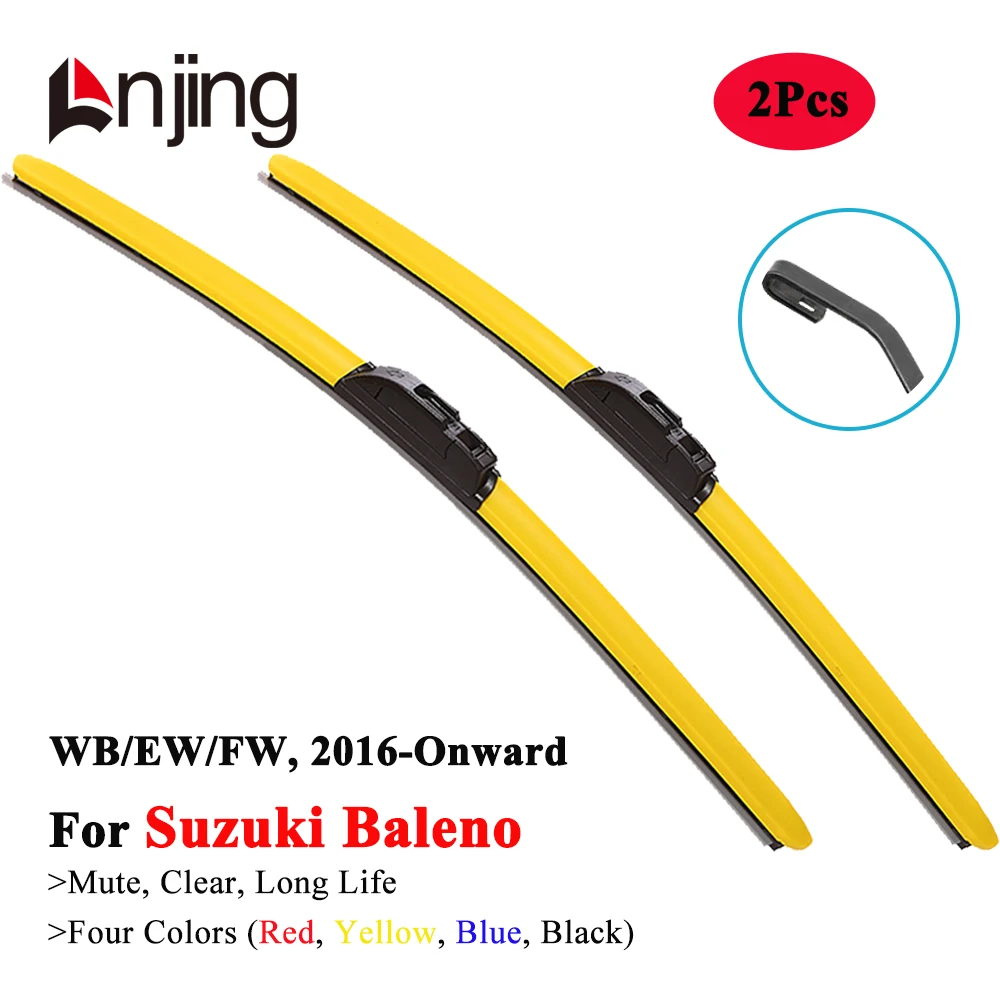 LNJING Colorful Wiper Blades For Suzuki Baleno EW FW WB Hatchback 2016 2017 2018 2019 2020 2021 2022 2023 2024 Car Accessories
LNJING Colorful Wiper Blades For Suzuki Baleno EW FW WB Hatchback 2016 2017 2018 2019 2020 2021 2022 2023 2024 Car Accessories