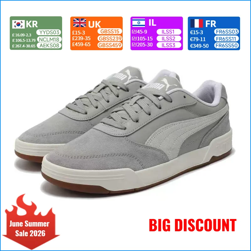 Puma C-Skate: Comfortable, durable, slip-resistant, stylish, and versatile men's low-top outdoor casual sneakers 403145-02
Puma C-Skate: Comfortable, durable, slip-resistant, stylish, and versatile men's low-top outdoor casual sneakers 403145-02