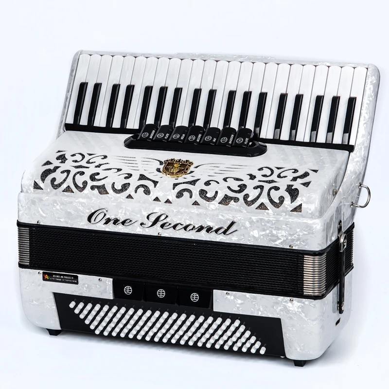 ONESECOND Accordion instrument 60BS/96BS/120 bass Professional accordion player Children beginner
ONESECOND Accordion instrument 60BS/96BS/120 bass Professional accordion player Children beginner
