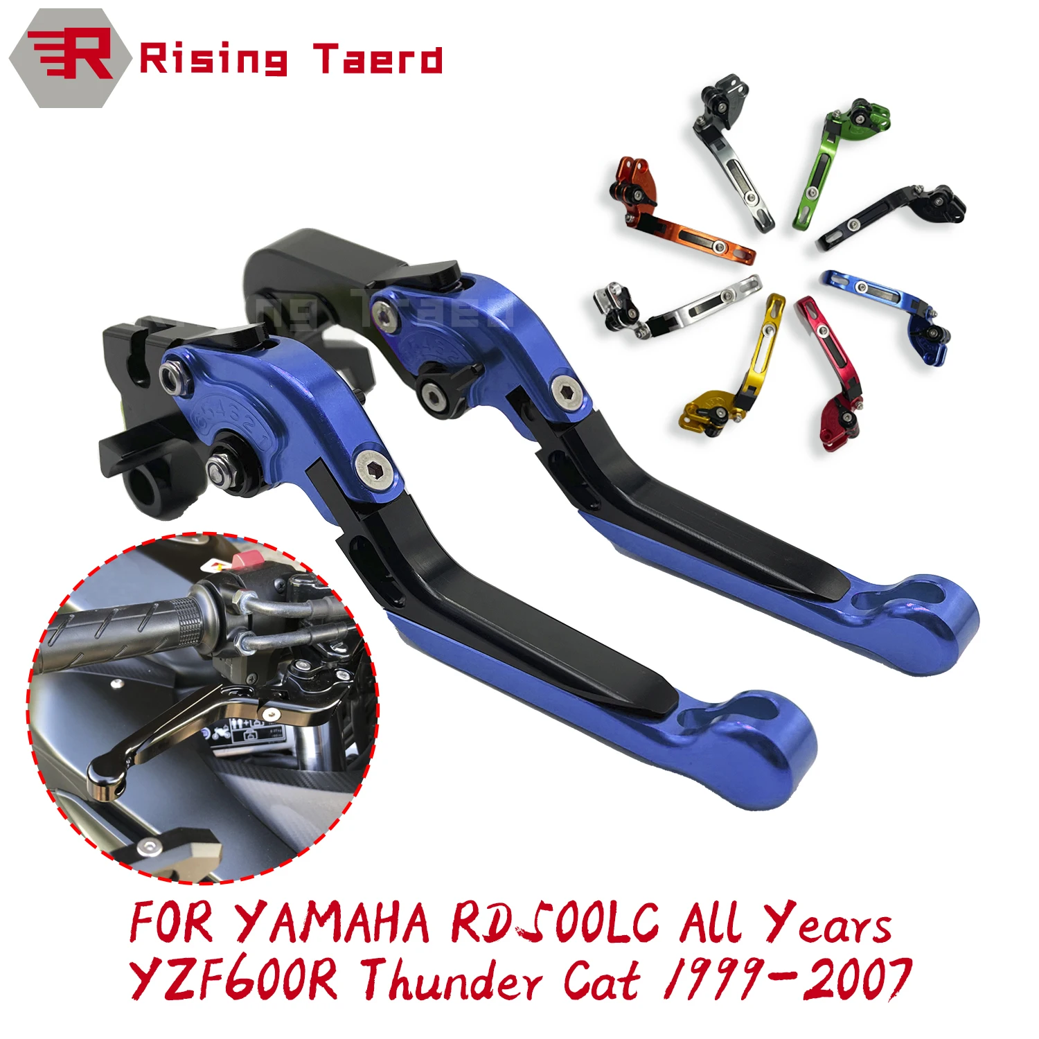 Motorcycle Folding Brake Clutch Levers CNC Extendable Adjustable Handle For Yamaha YZF600R Thunder cat 1999-2007 RD500LC
Motorcycle Folding Brake Clutch Levers CNC Extendable Adjustable Handle For Yamaha YZF600R Thunder cat 1999-2007 RD500LC